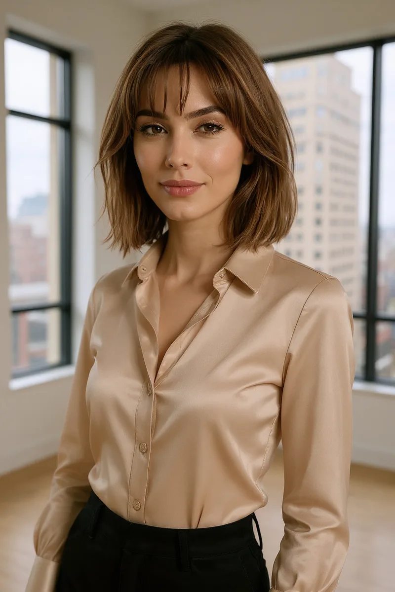 Sloane, AI companion. AI-generated image.